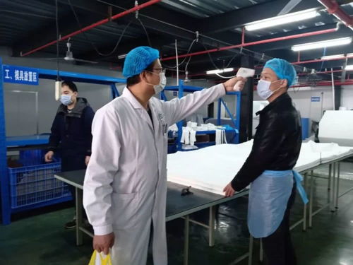 双马板塘街道社区卫生服务中心 为医疗用品生产企业员工健康保驾护航